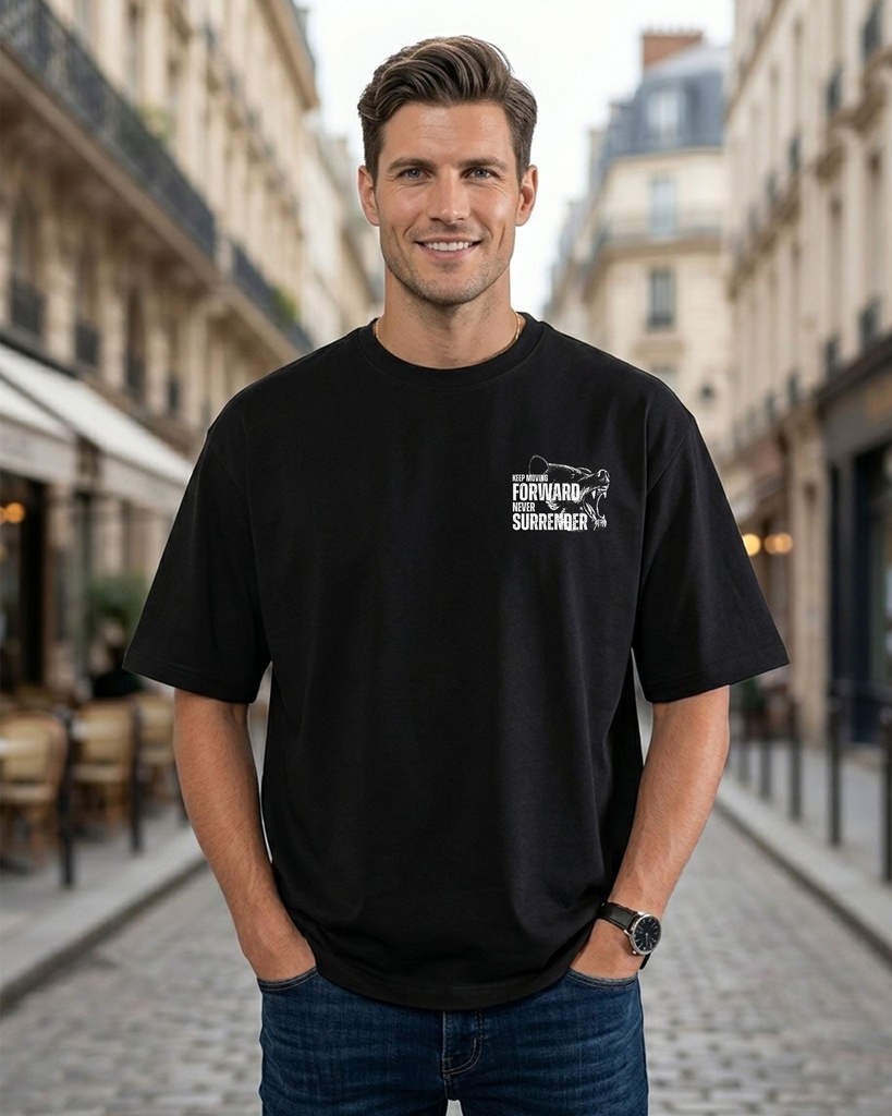 Black-Oversized-T-shirt-Keep-Forwarding-Wolf-front.webp