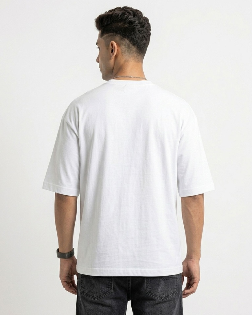 Unisex-Terry-Oversized-Tee---white-260GSM-backside.webp