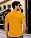 Mustard-Yellow-Round-Neck-T-shirt-back.webp