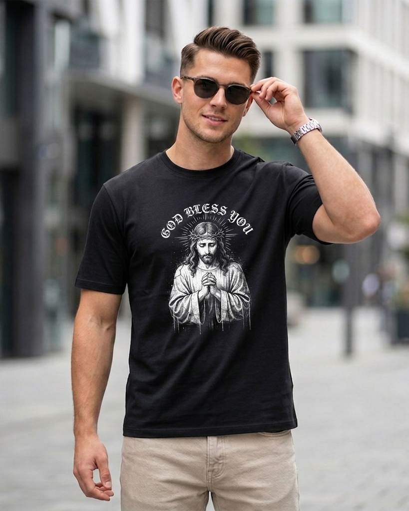 Black-God-Bless-You-Round-Neck-Tshirt.webp