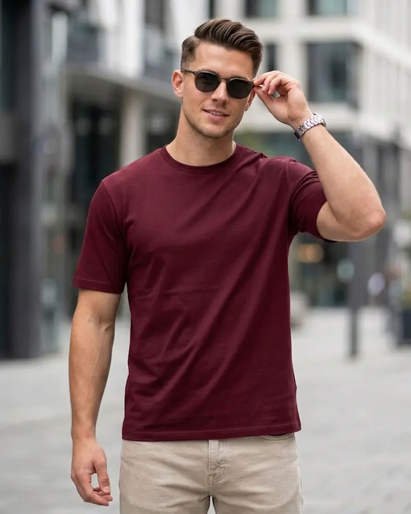 Maroon-Classic-Crew-T-shirt-Front.webp