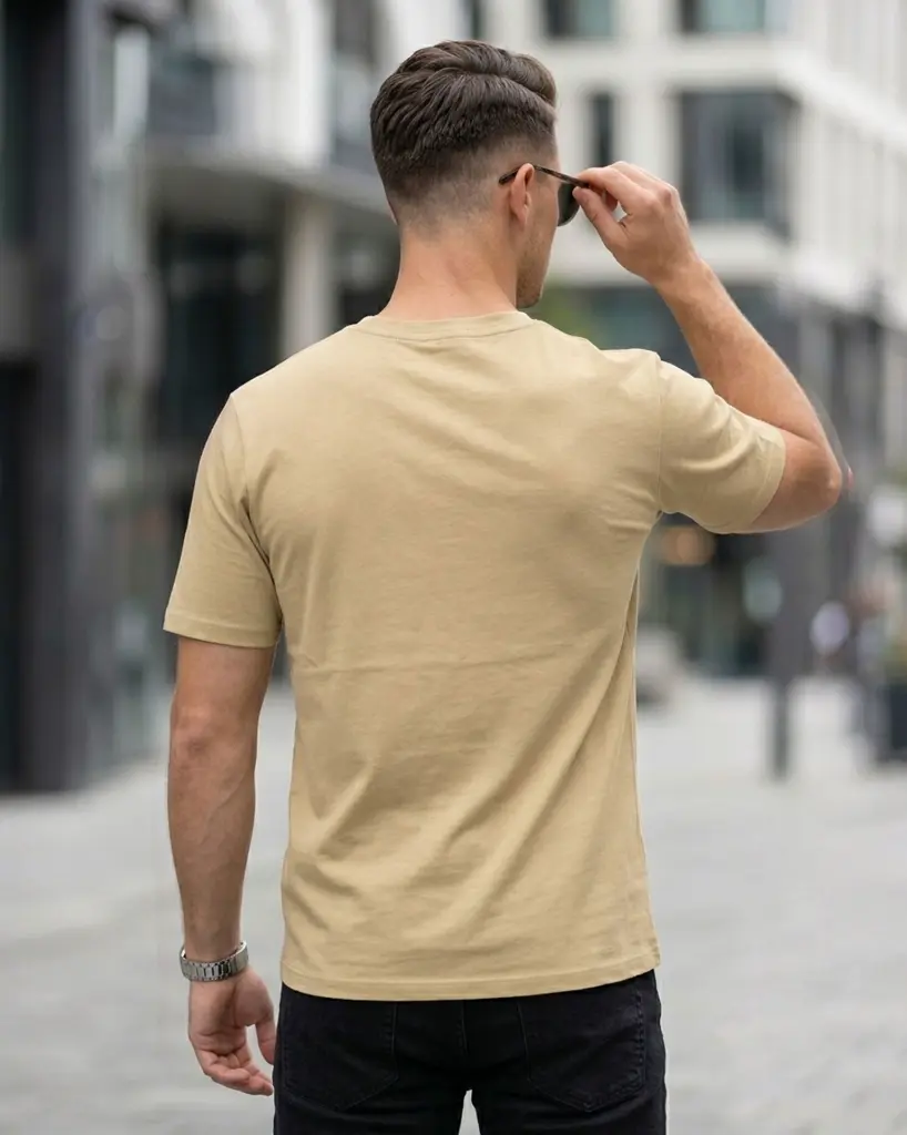 Beige-Classic-Crew-T-shirt-back.webp