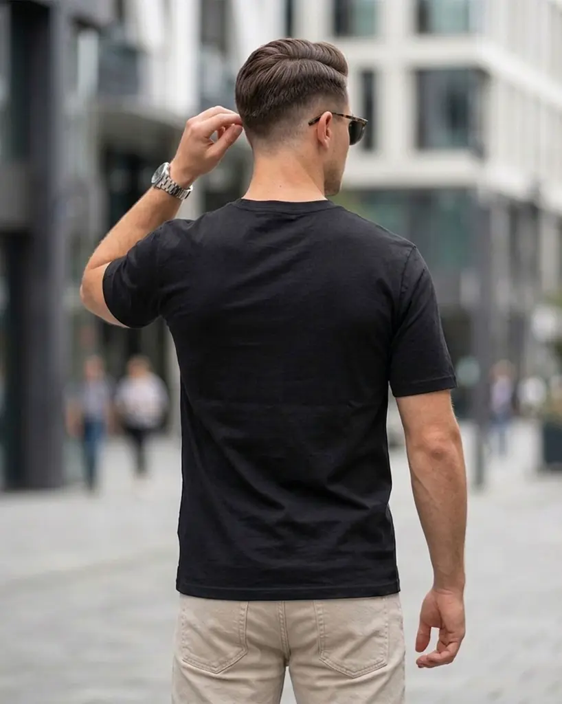 Black-Classic-Crew-T-shirt Backside.webp