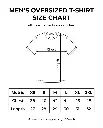 Men's Oversized T-shirt Size Chart GP.webp