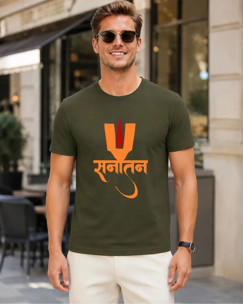 Sanatan--Olive-Green--Men's-Round-Neck-T-shirt.webp