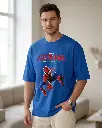 Spider-Man-Action-Royal Blue Oversized-T-shirt-220 (2).webp