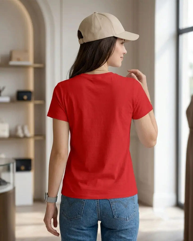 Red--Womens-Round-Neck-back.webp