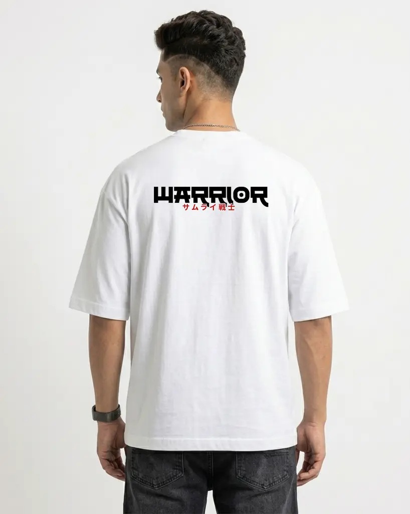 Japanese-Warrior-White-Oversized-T-shirt-backside.webp