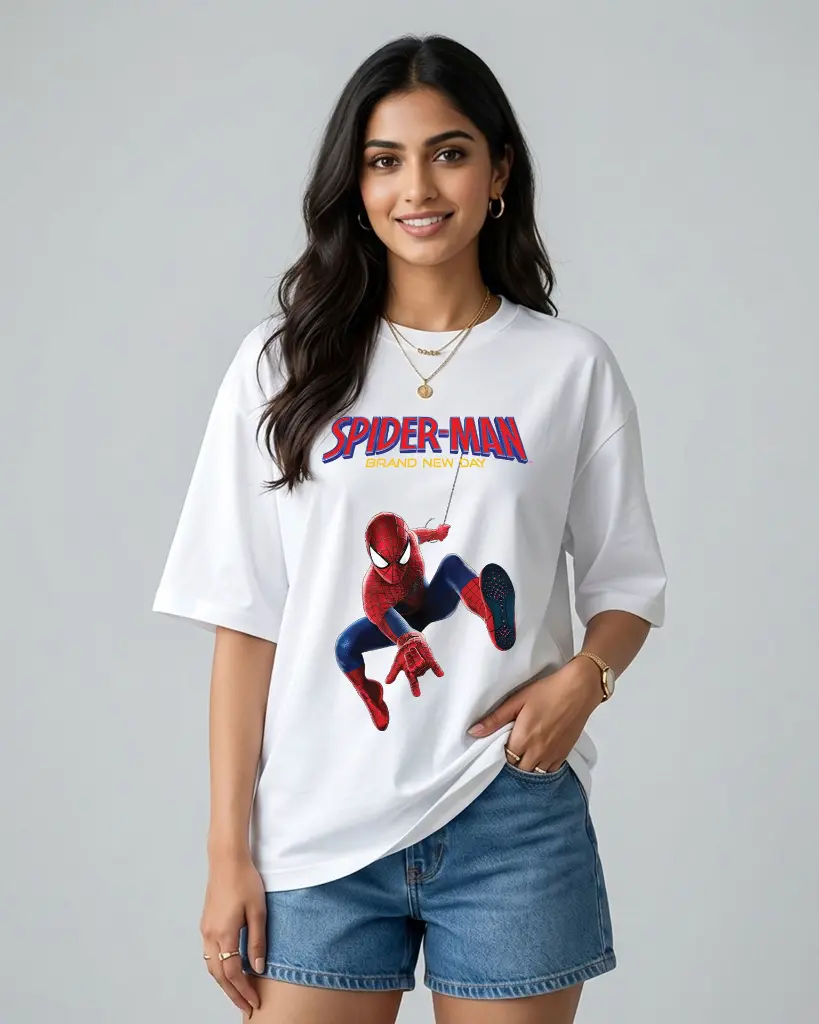 White--Oversized-Half-sleevs-T-Shirt-Spider-Man-Action-Graphic-Printed-Womens.webp