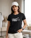 Black-Round-neck-Green-Whimsical-Sun-Good-Vibes-T-Shirt.webp