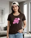 I-got-swag-Women's-Round-Neck-T-shirt-coffee-brown-front.webp