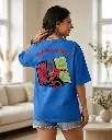 I-believe-there's-a-hero-in-all-of-us-Oversized-T-shirt-women's-back-royal-blue.webp