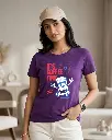 It's-coffee-time-Women's-Round-Neck-T-shirt-bottle-purple.webp