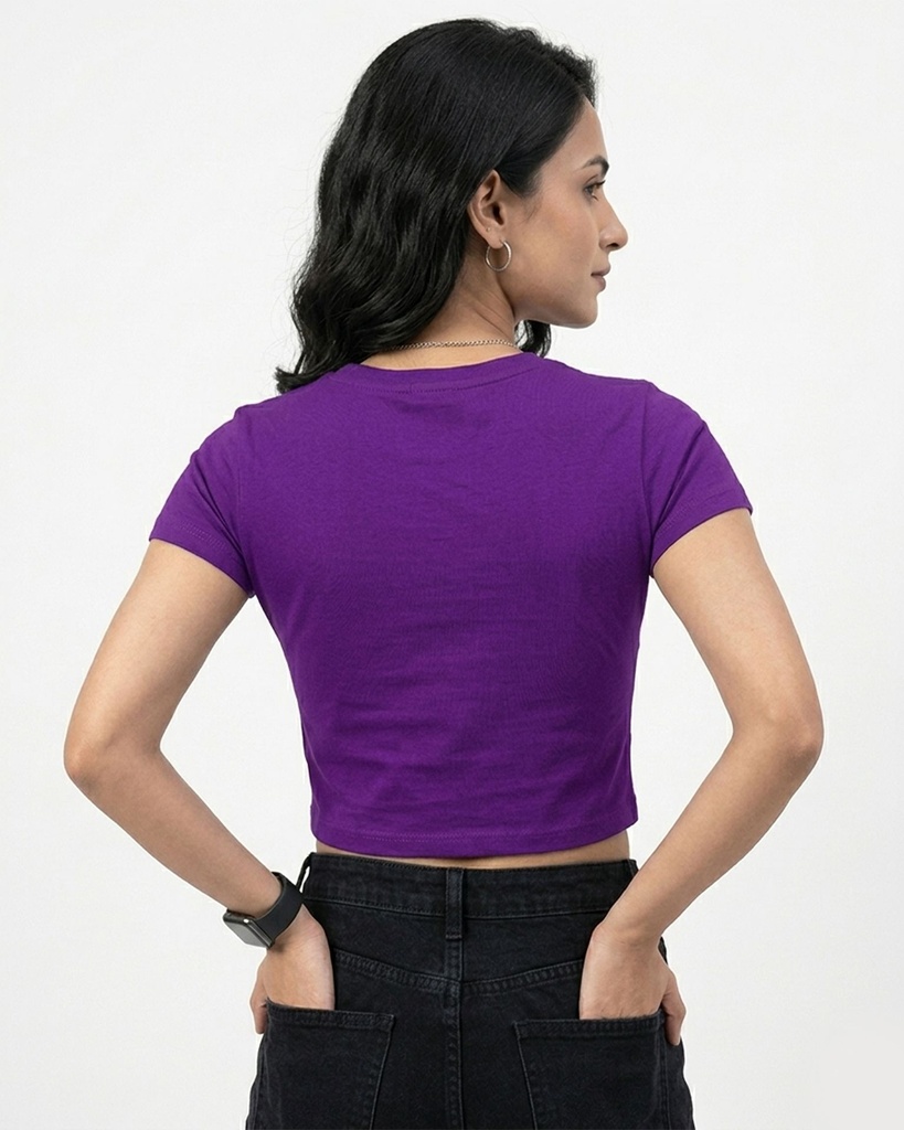 Purple-Crop-Top-Female-backside.webp