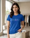 Round Neck Women's T-Shirt Graphic Printed
