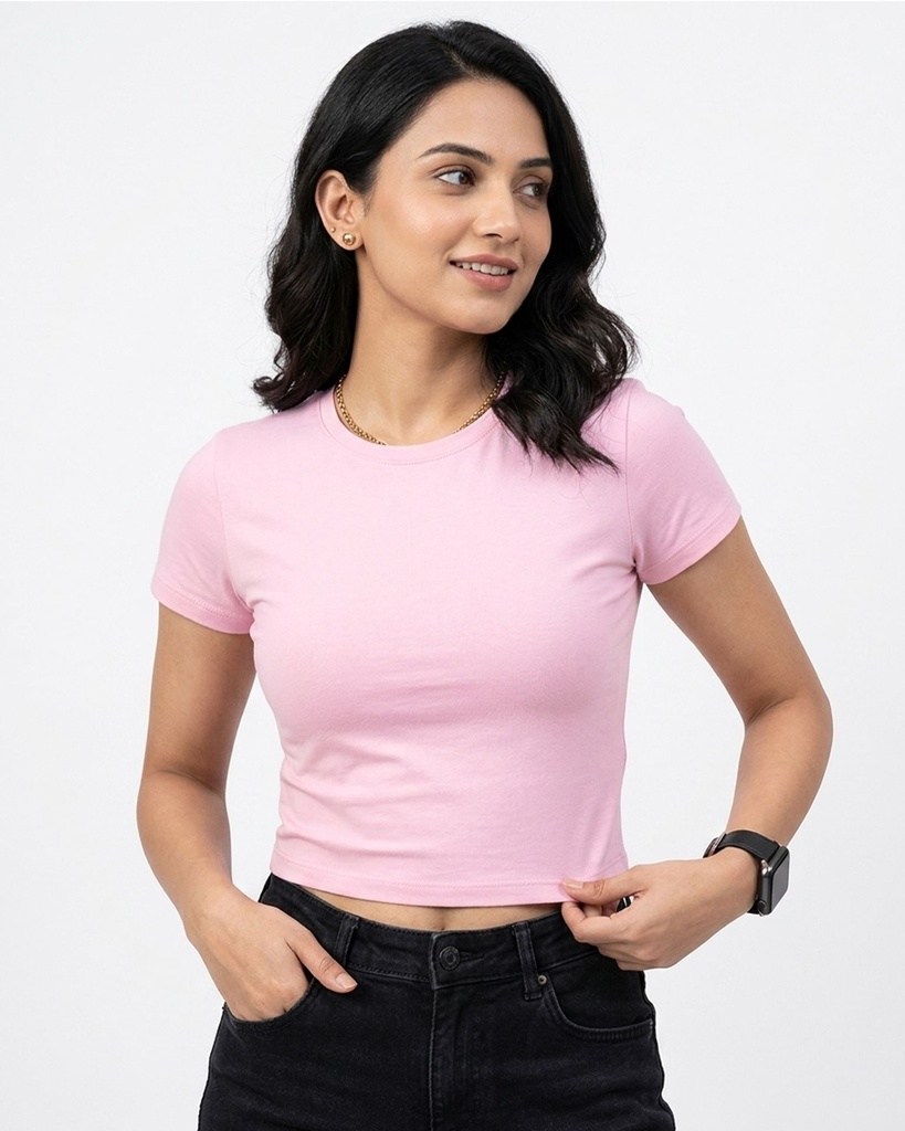 Light Pink Crop Top Women’s (XS)
